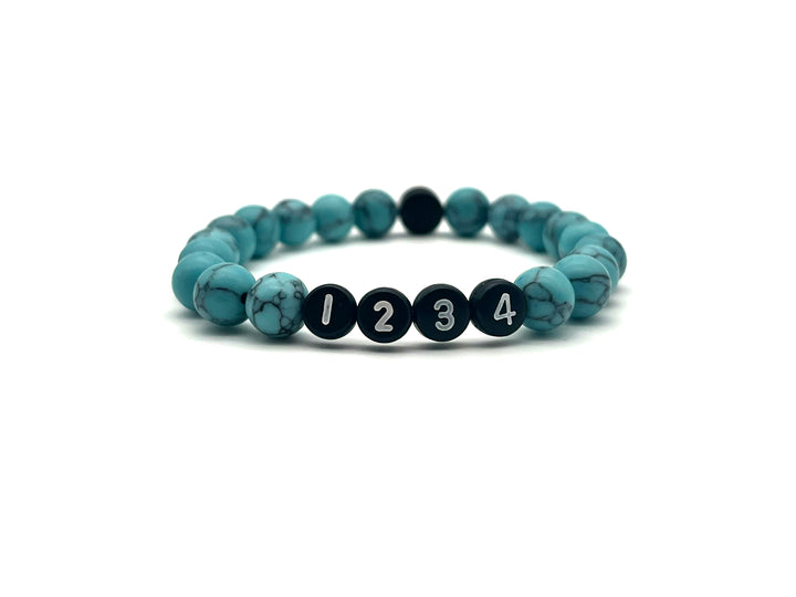 Armband Calcit türkis - Bracelettery