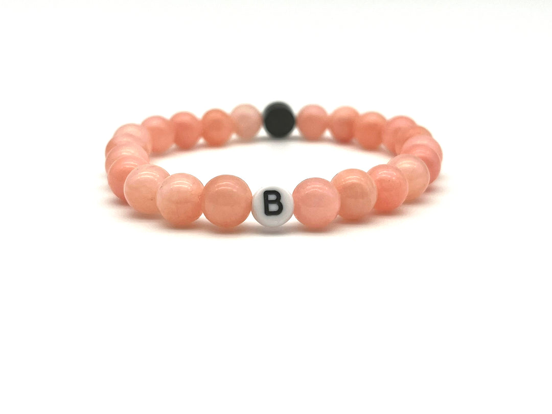 Armband Calcit peach - Bracelettery