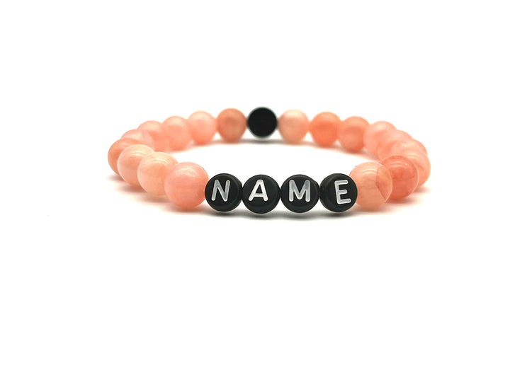 Armband Calcit peach - Bracelettery