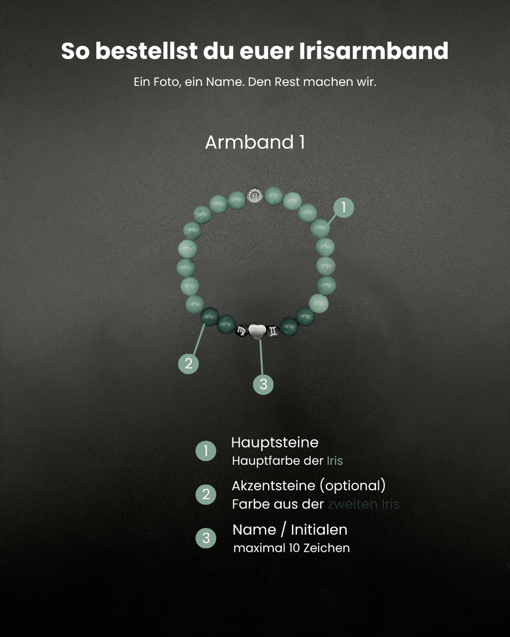 Armband Iris - Bracelettery