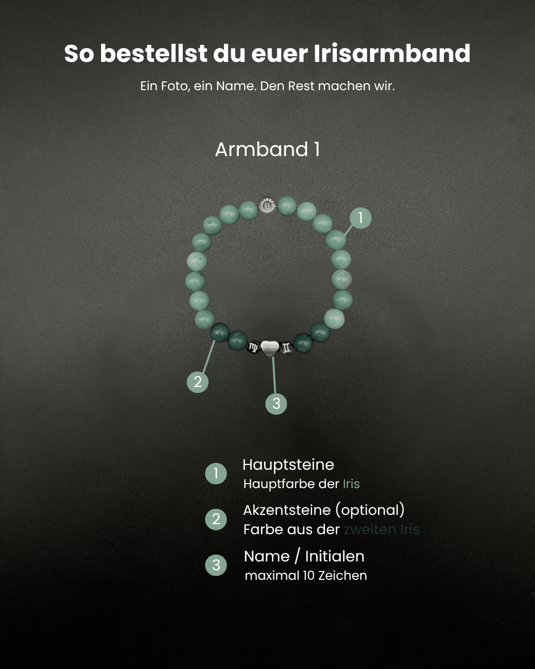 Armband Iris - Bracelettery