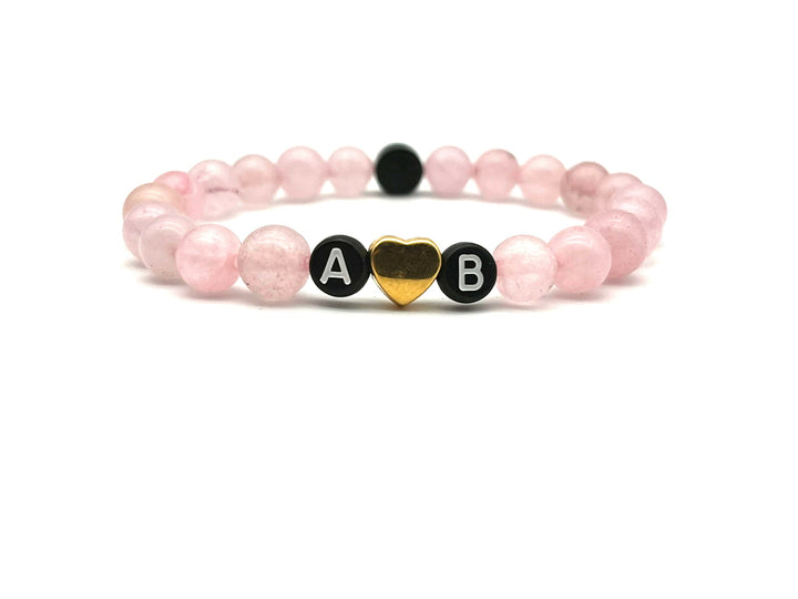 Armband Quarz pink - Bracelettery