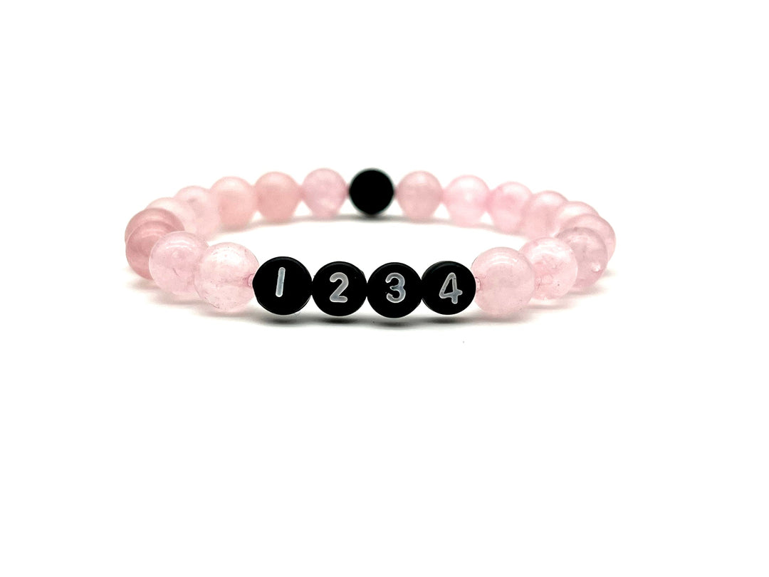 Armband Quarz pink - Bracelettery