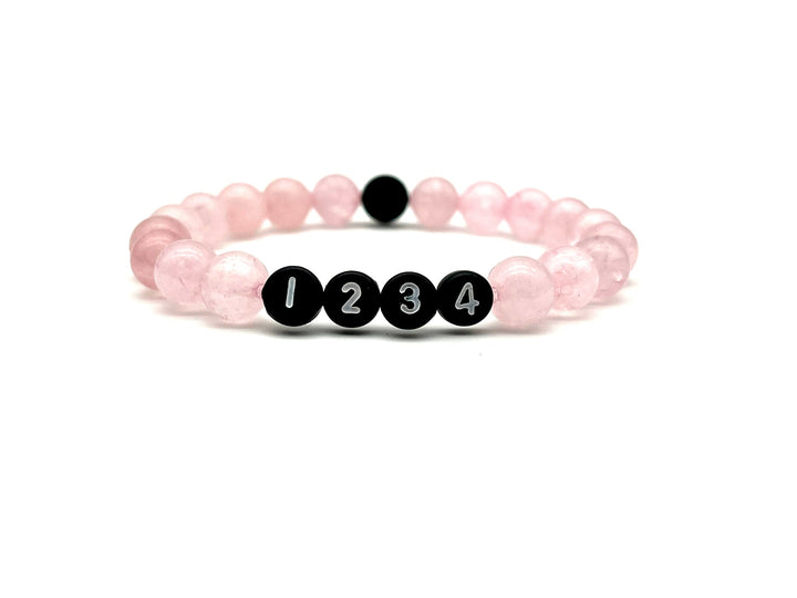 Armband Quarz pink - Bracelettery